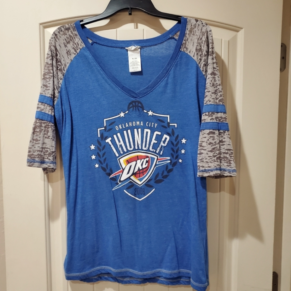 🎈2for$10🎈NBA OKC Thunder jersey tee